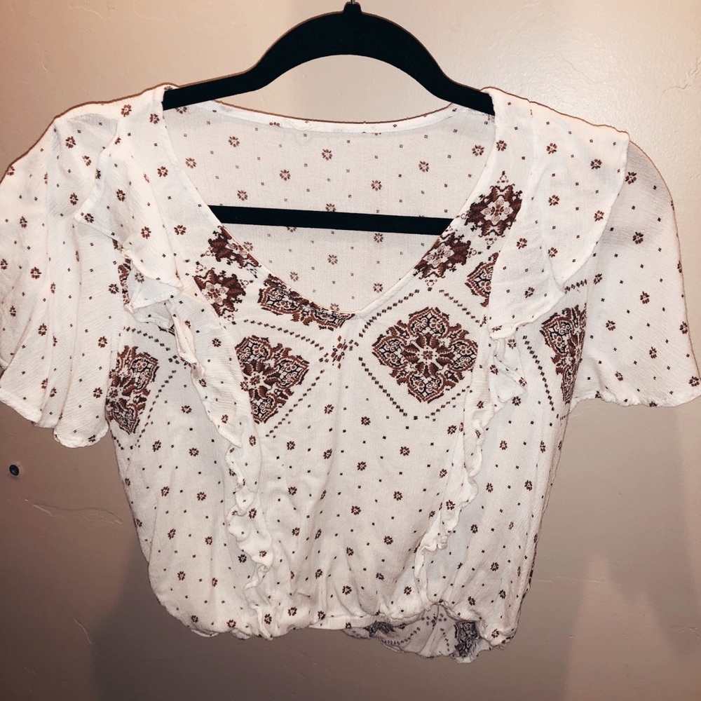 Cropped blouse